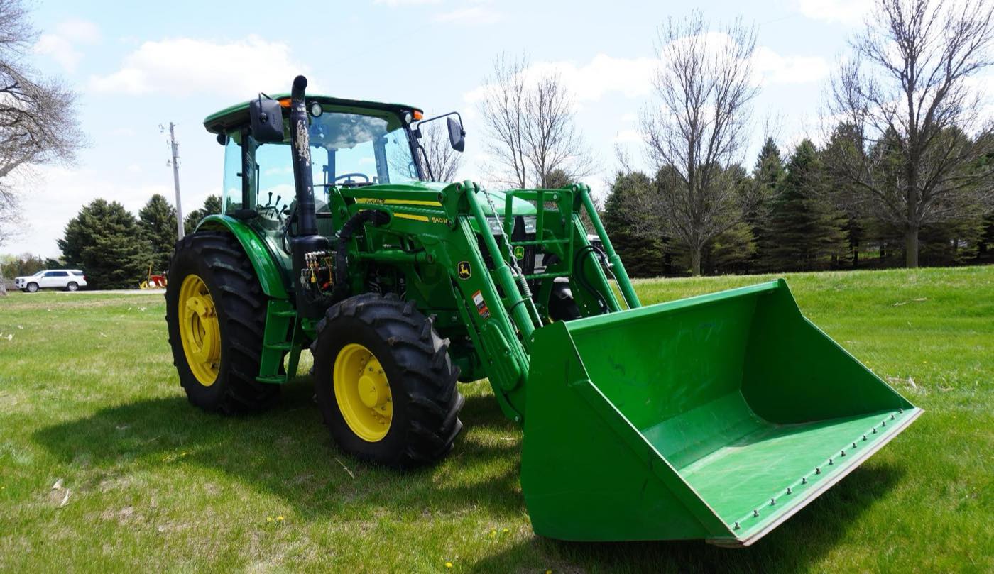 John Deere tractor at Hanover Farm Equipment